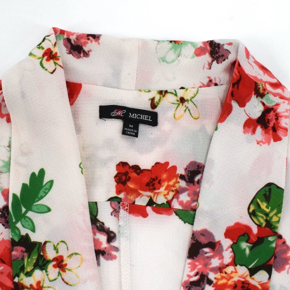 Michel Floral Jacket M - Picture 4 of 8